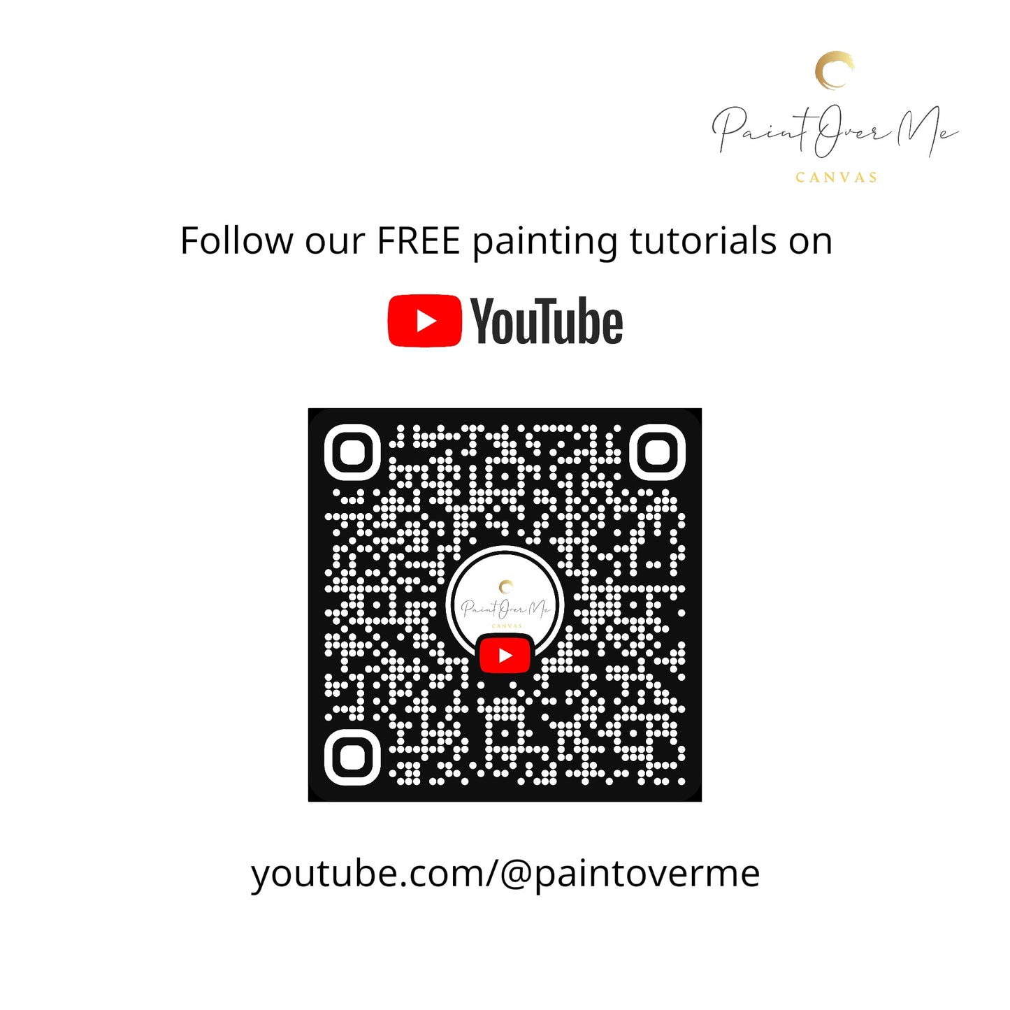 Paint Over Me EasyStart Canvas Kit – Dog Series for Beginner Painters
