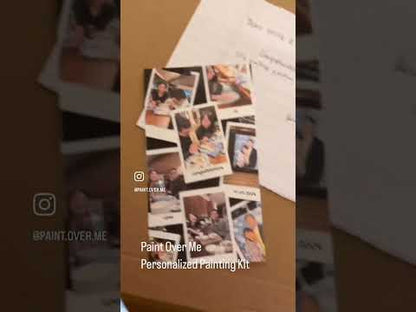 Personalized PaintOverMe Canvas Painting Kit